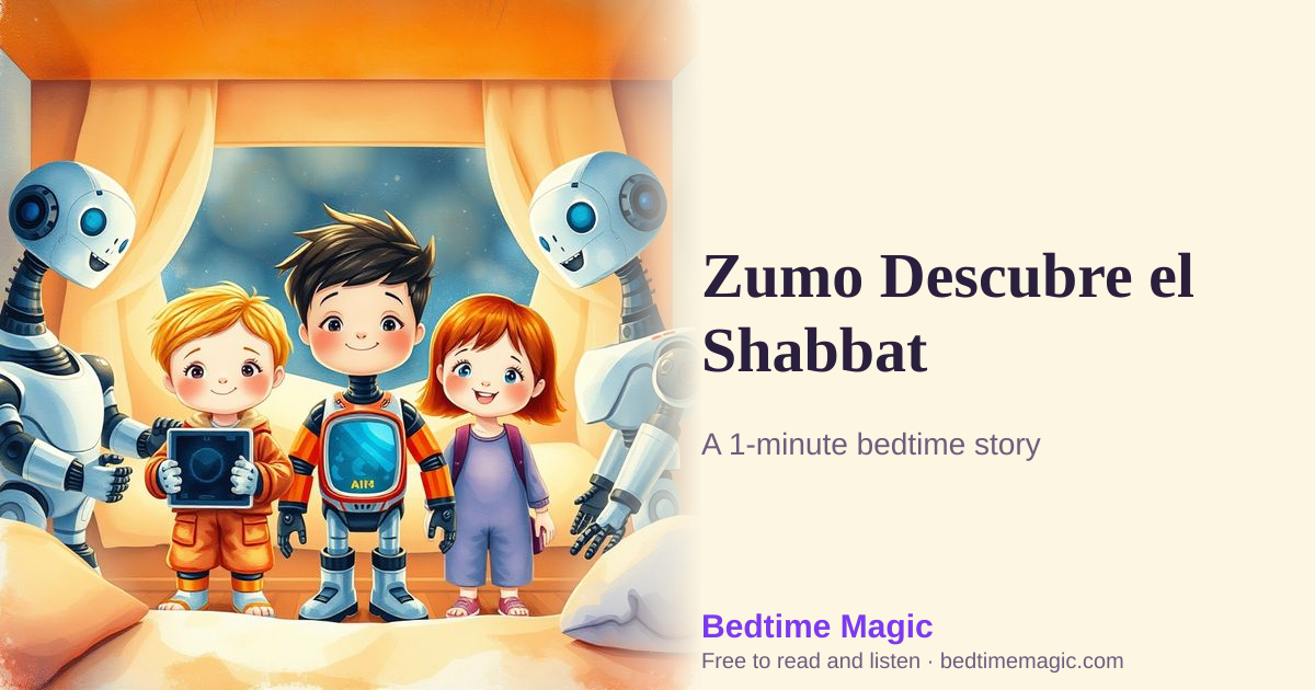 Illustration for Zumo Descubre el Shabbat