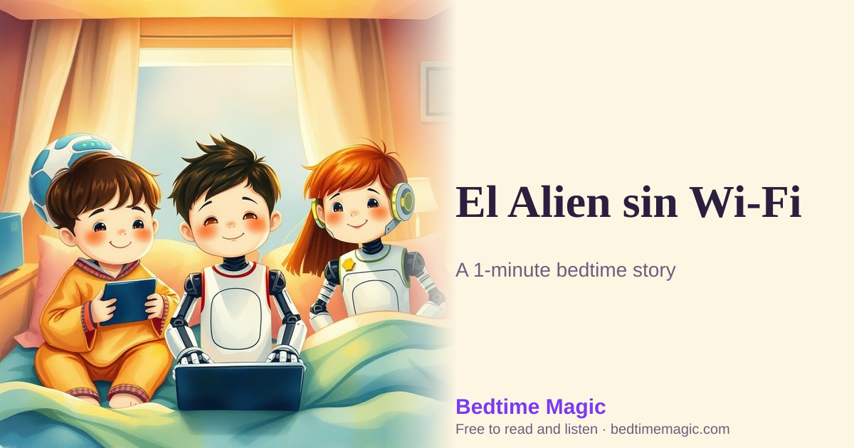 Illustration for El Alien sin Wi-Fi