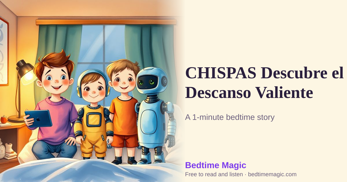 Illustration for CHISPAS Descubre el Descanso Valiente