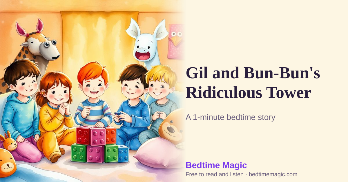 Illustration for Gil and Bun-Bun's Ridiculous Tower