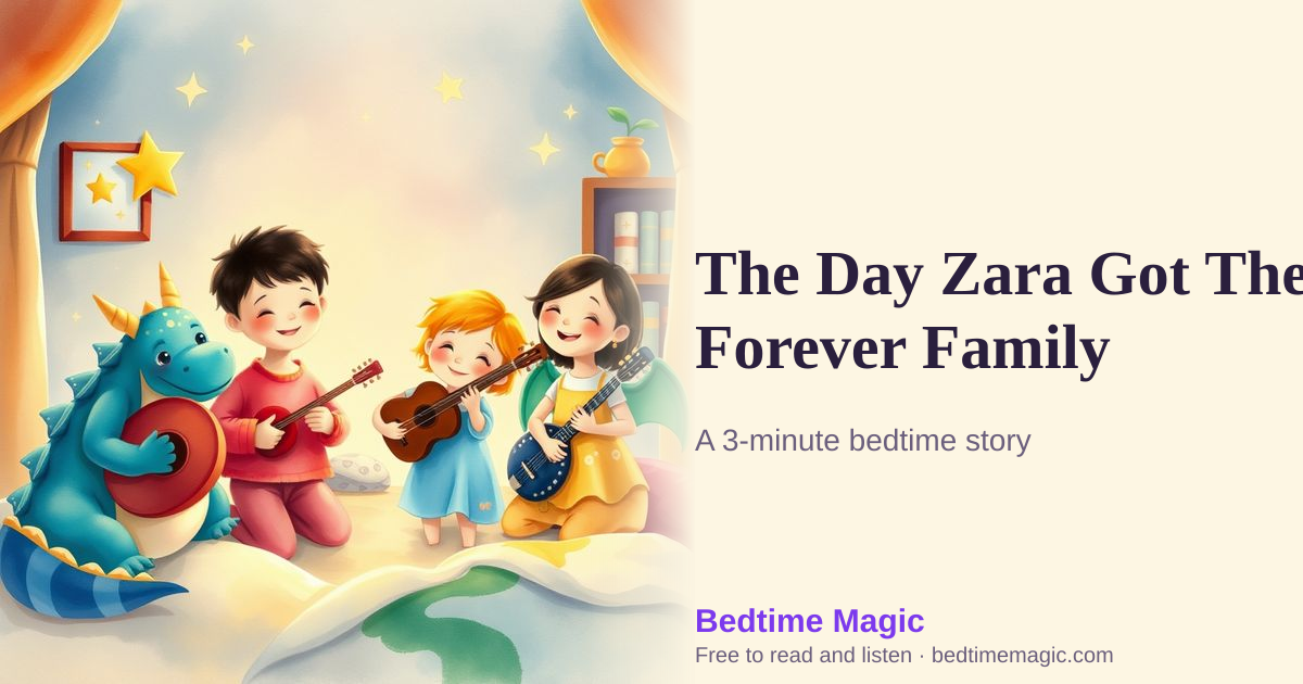 Illustration for The Day Zara Got Their Forever Family
