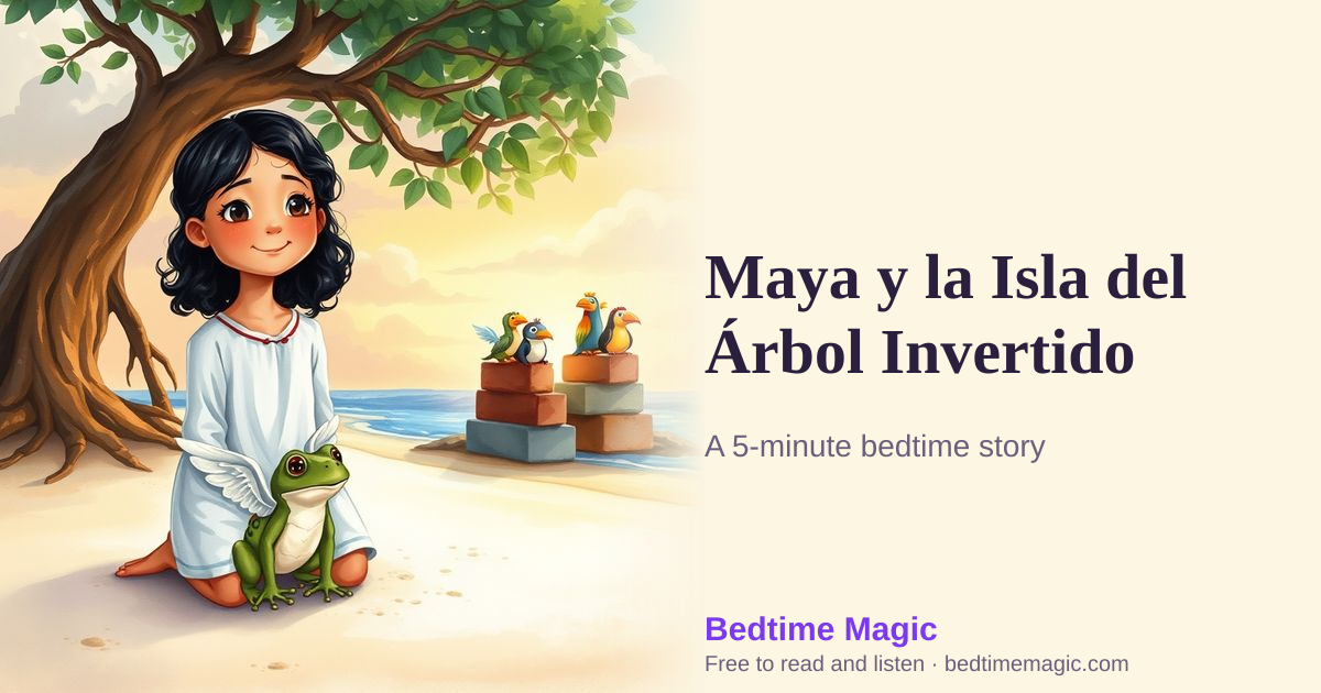 Illustration for Maya y la Isla del Árbol Invertido