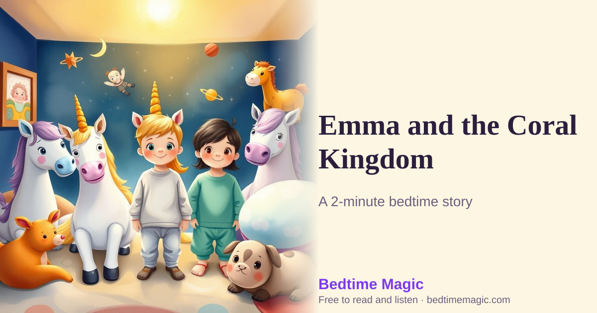 Illustration for Emma and the Coral Kingdom