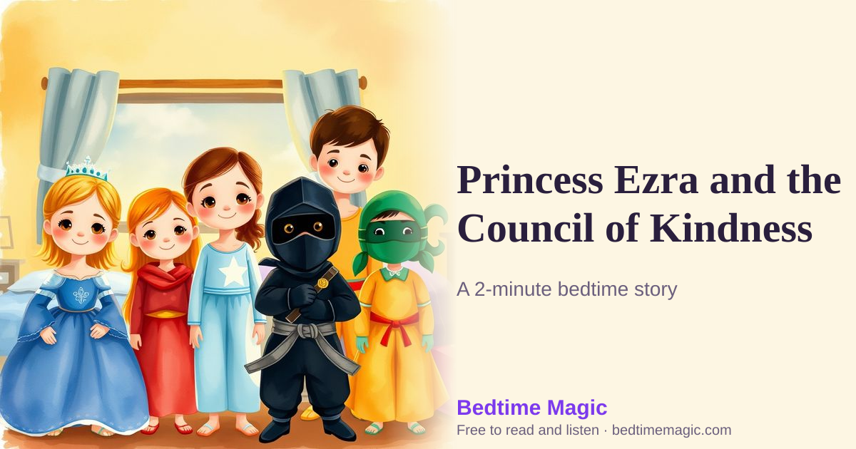 Illustration for Princess Ezra and the Council of Kindness