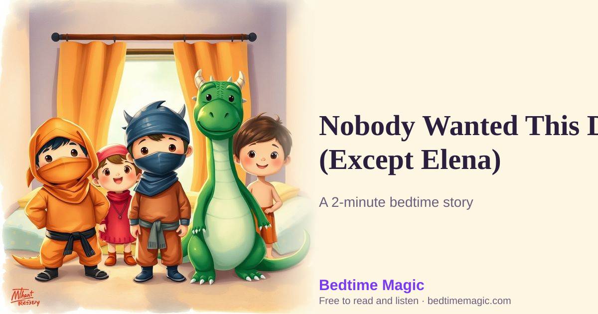 Illustration for Nobody Wanted This Dog (Except Elena)