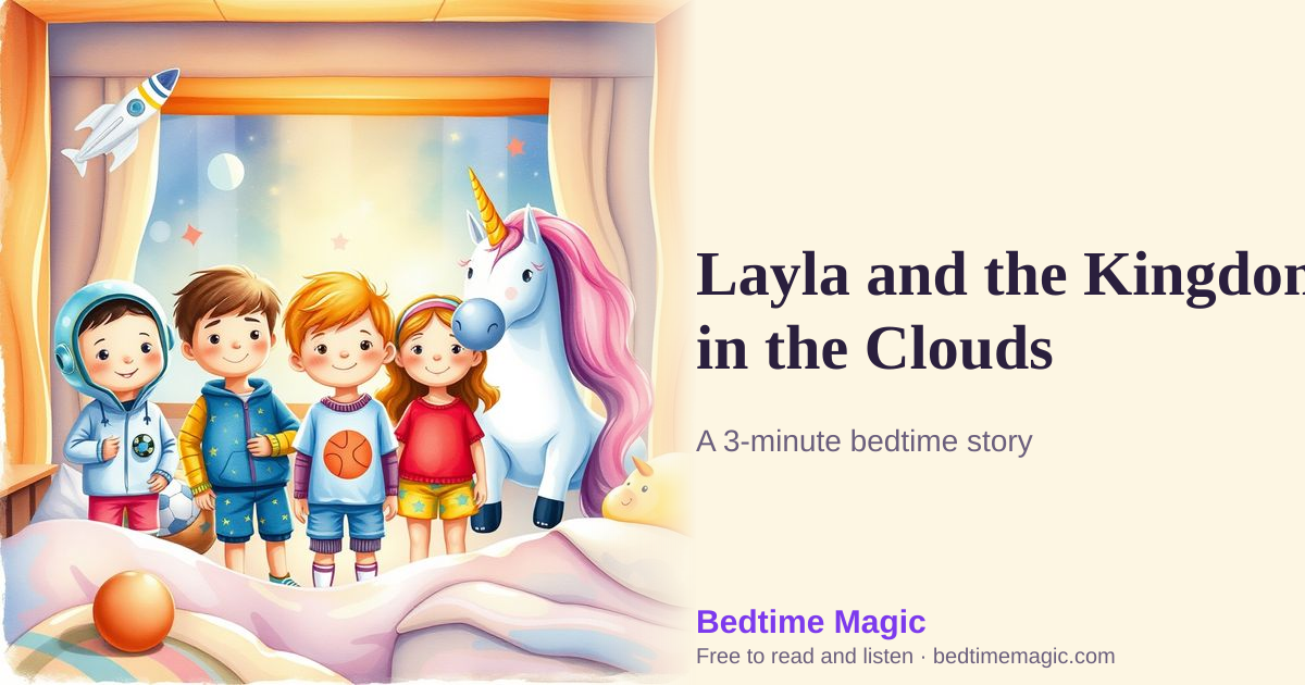 Illustration for Layla and the Kingdom in the Clouds