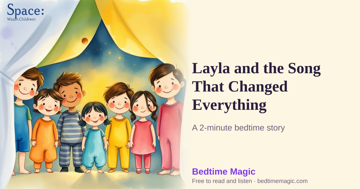 Illustration for Layla and the Song That Changed Everything