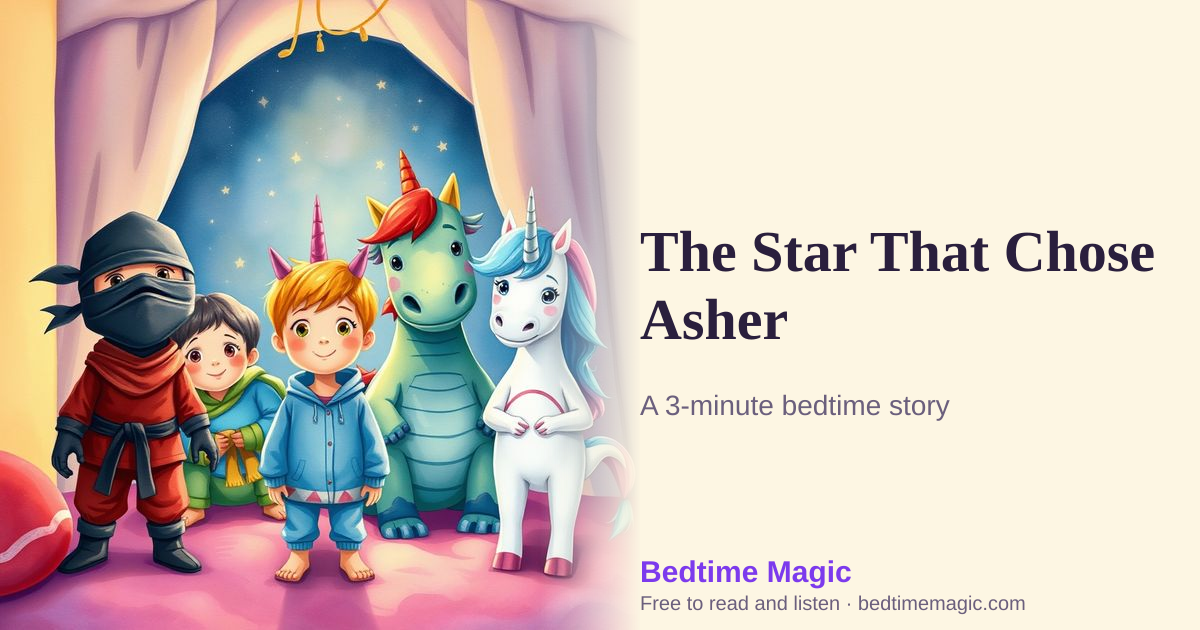 Illustration for The Star That Chose Asher