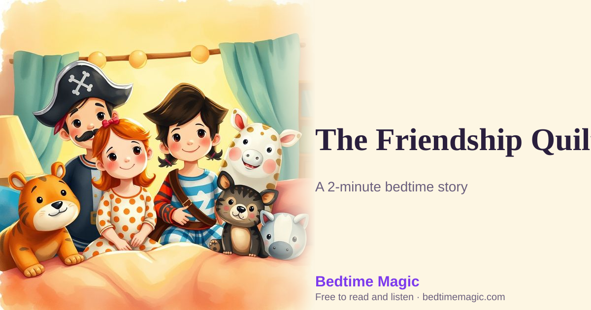 Illustration for The Friendship Quilt