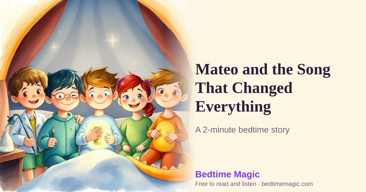 Illustration for Mateo and the Song That Changed Everything