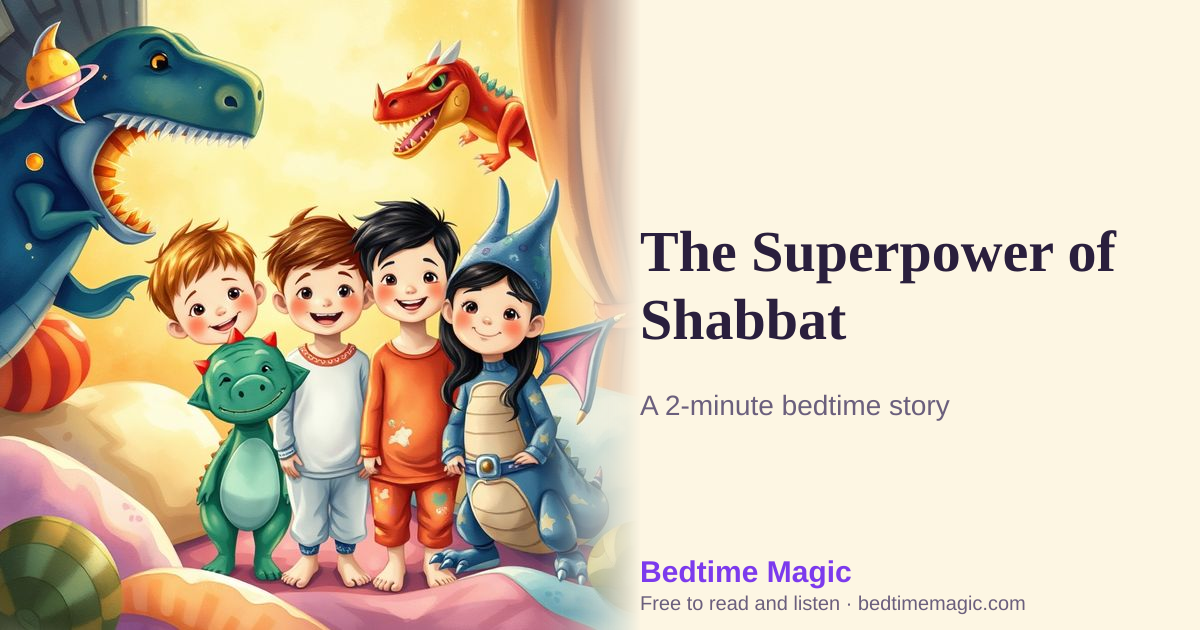 Illustration for The Superpower of Shabbat