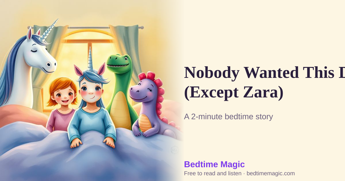 Illustration for Nobody Wanted This Dog (Except Zara)