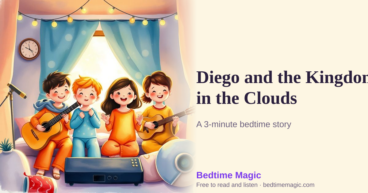 Illustration for Diego and the Kingdom in the Clouds