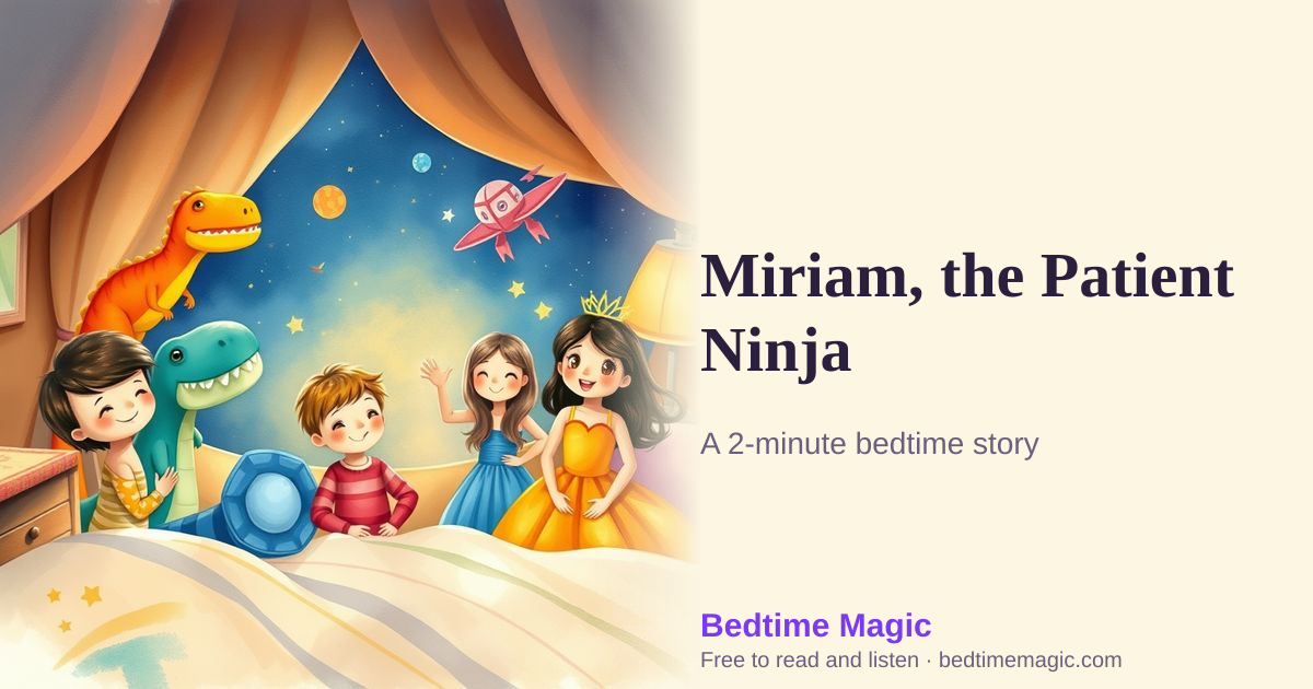 Illustration for Miriam, the Patient Ninja