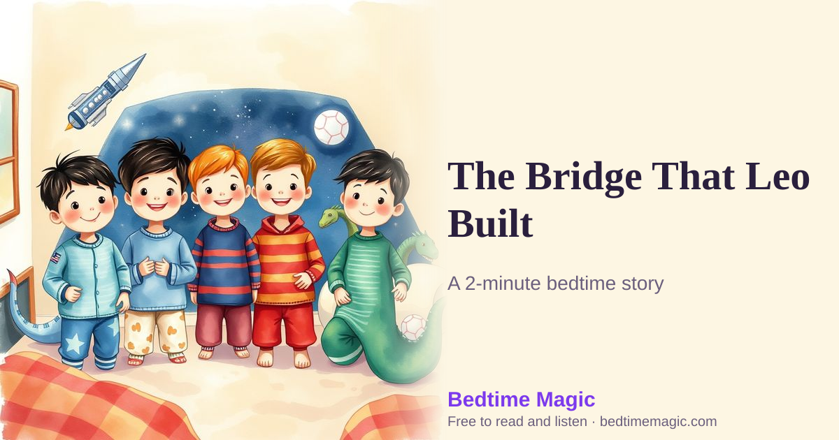 Illustration for The Bridge That Leo Built