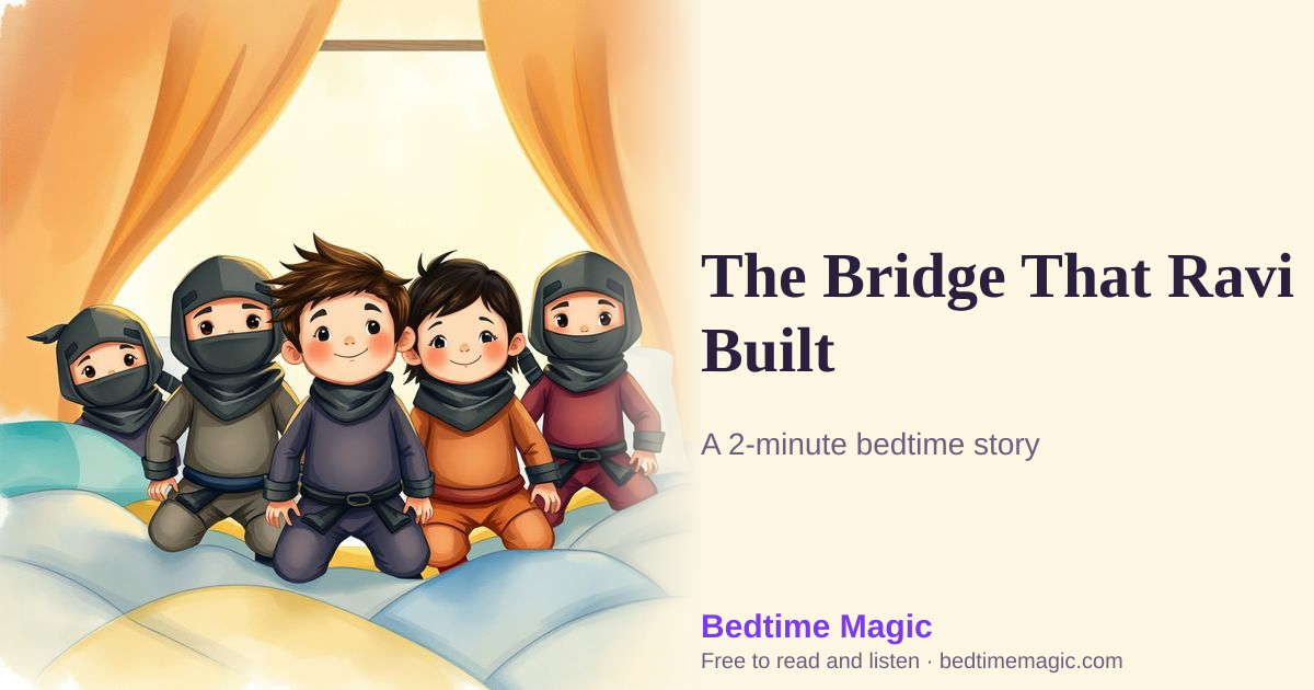 Illustration for The Bridge That Ravi Built