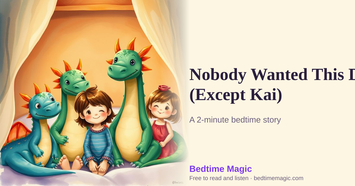 Illustration for Nobody Wanted This Dog (Except Kai)