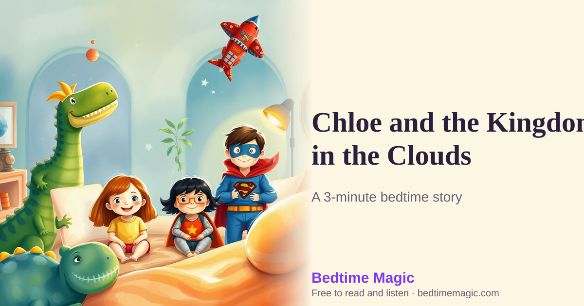 Illustration for Chloe and the Kingdom in the Clouds
