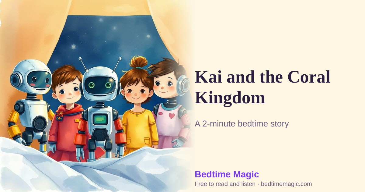 Illustration for Kai and the Coral Kingdom