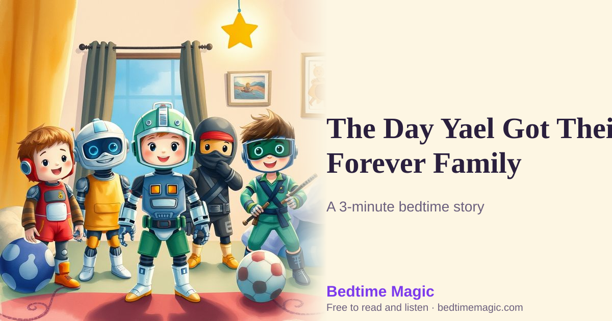 Illustration for The Day Yael Got Their Forever Family