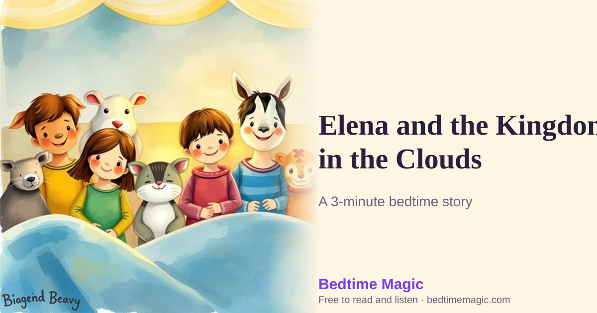 Illustration for Elena and the Kingdom in the Clouds