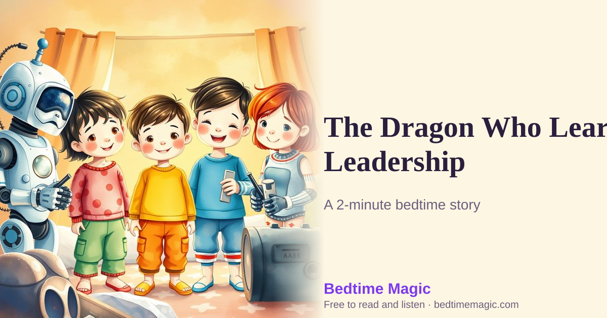 Illustration for The Dragon Who Learned Leadership
