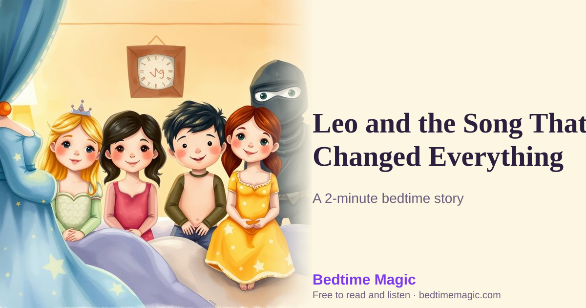 Illustration for Leo and the Song That Changed Everything