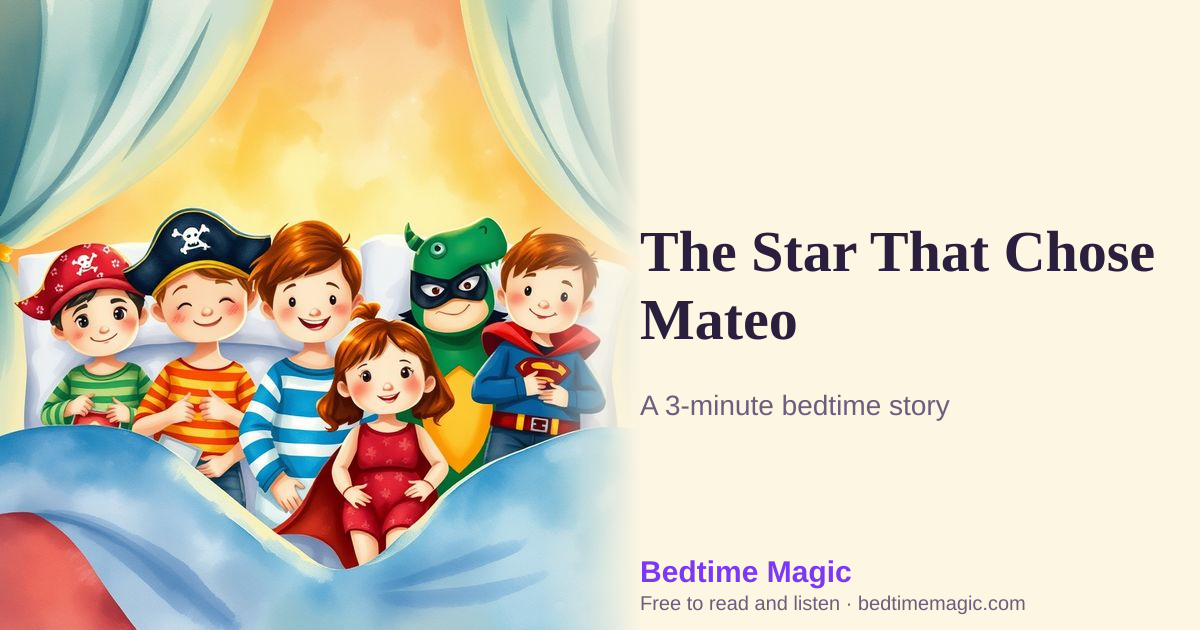 Illustration for The Star That Chose Mateo