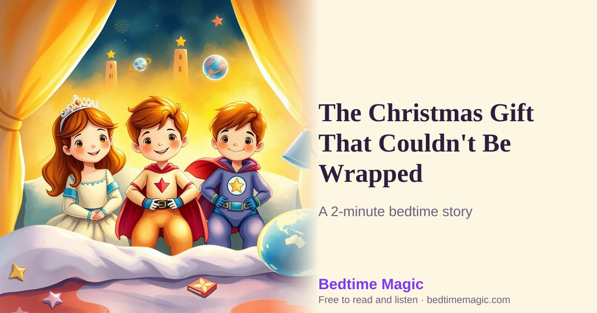 Illustration for The Christmas Gift That Couldn't Be Wrapped