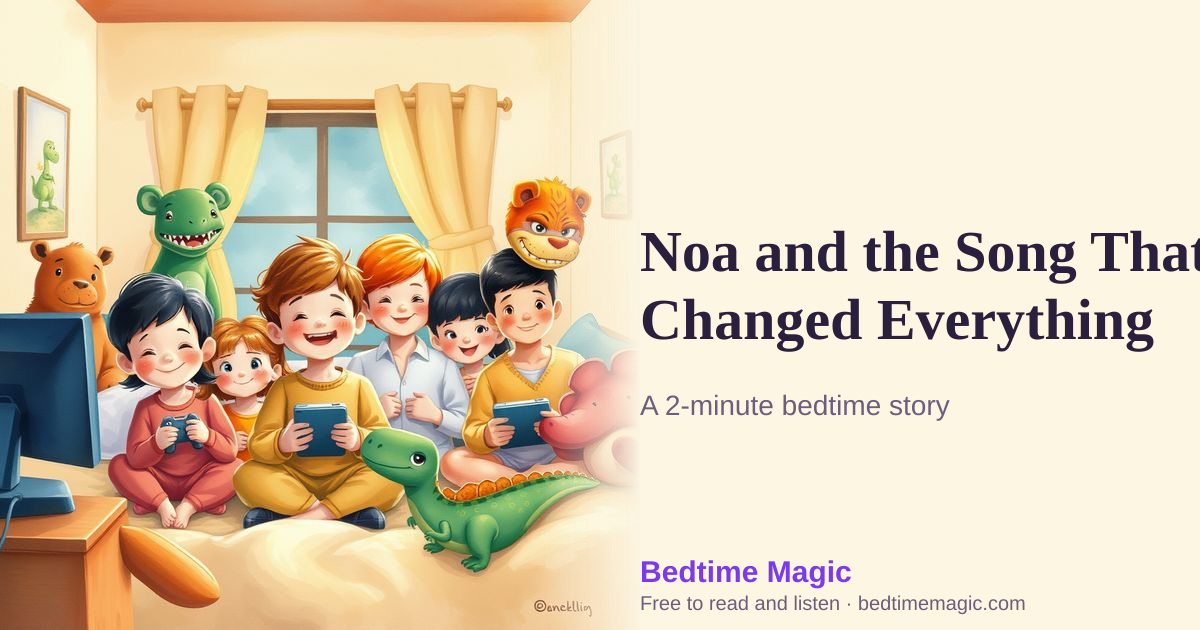 Illustration for Noa and the Song That Changed Everything