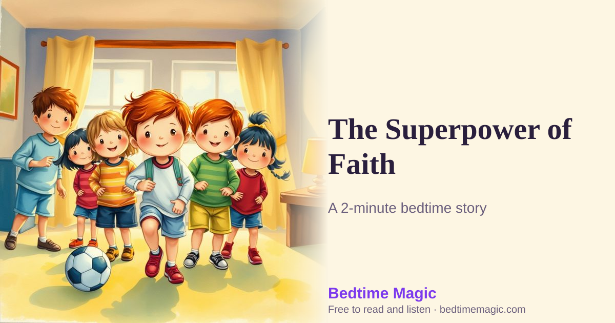 Illustration for The Superpower of Faith
