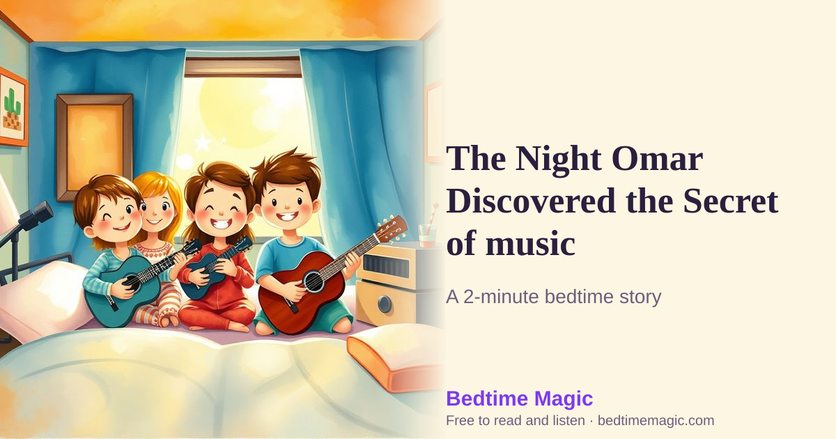 Illustration for The Night Omar Discovered the Secret of music