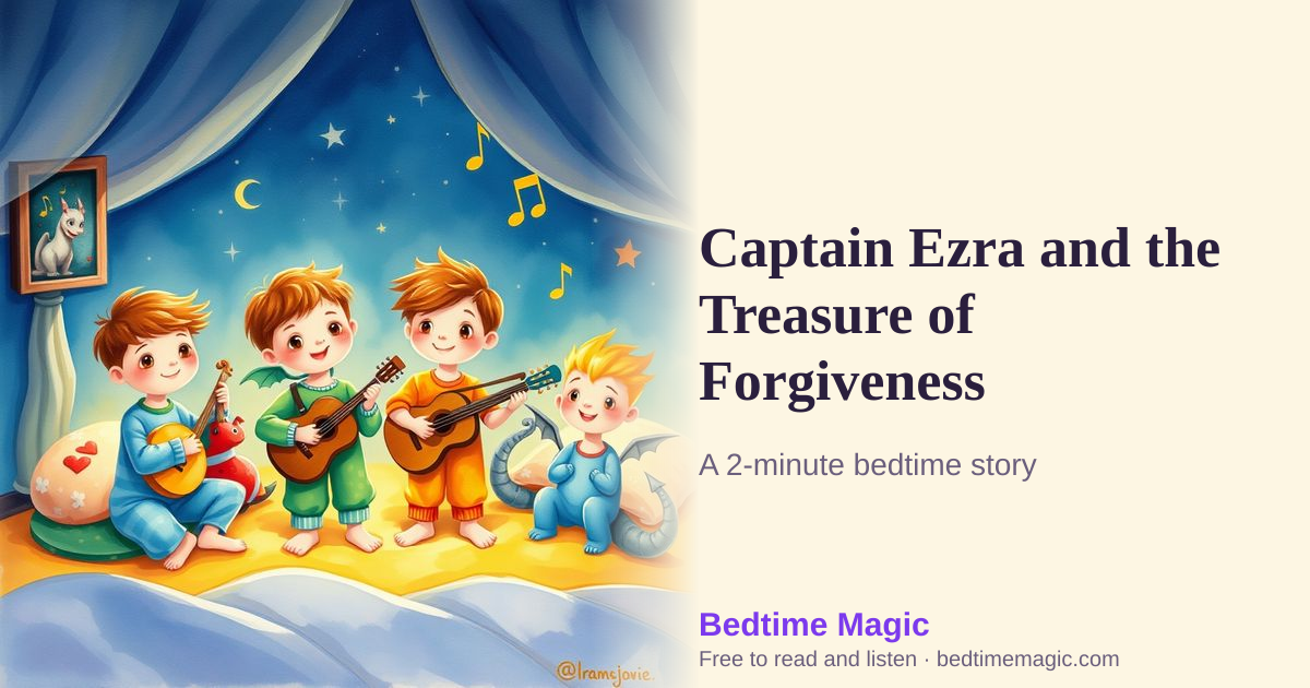 Illustration for Captain Ezra and the Treasure of Forgiveness