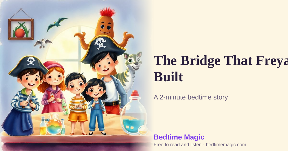 Illustration for The Bridge That Freya Built