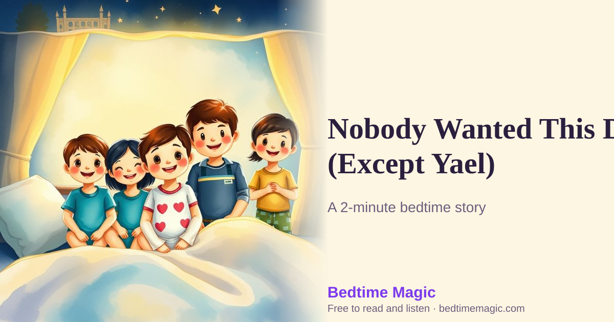 Illustration for Nobody Wanted This Dog (Except Yael)