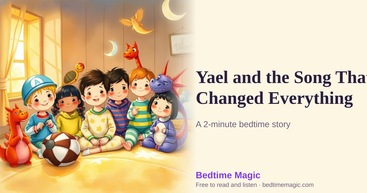 Illustration for Yael and the Song That Changed Everything