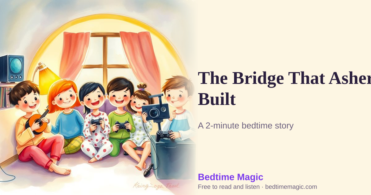 Illustration for The Bridge That Asher Built