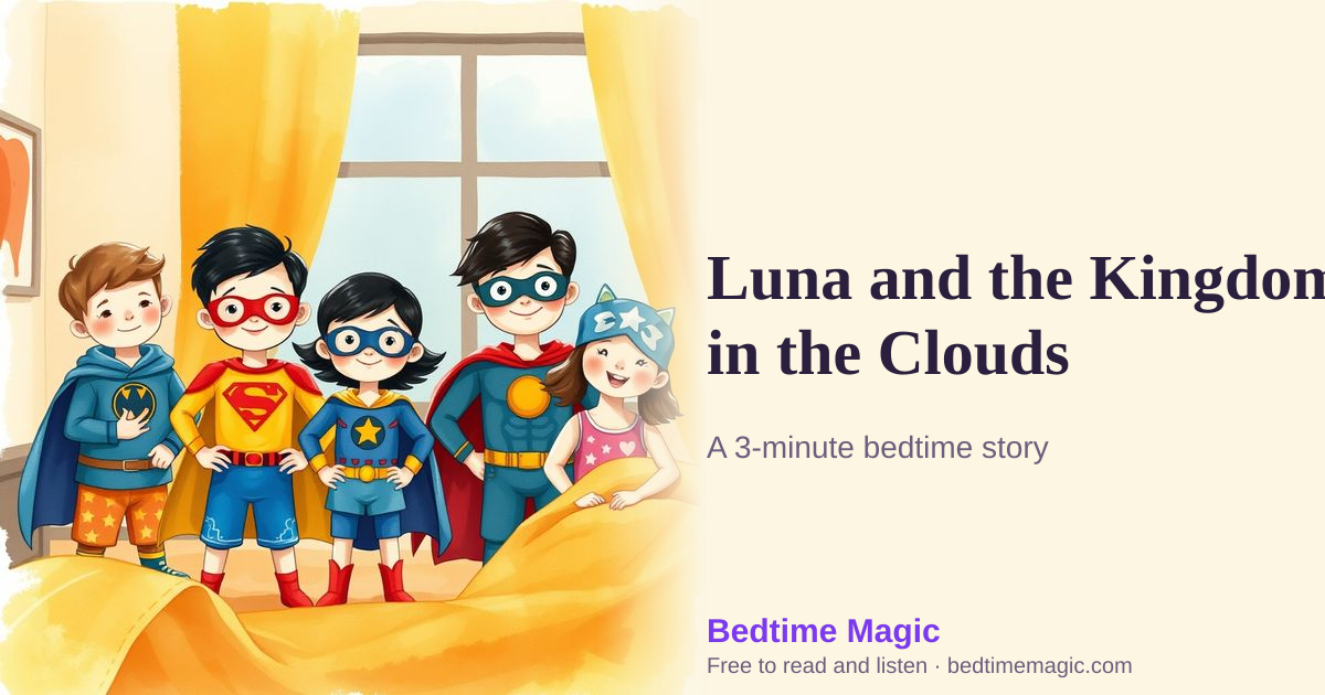 Illustration for Luna and the Kingdom in the Clouds