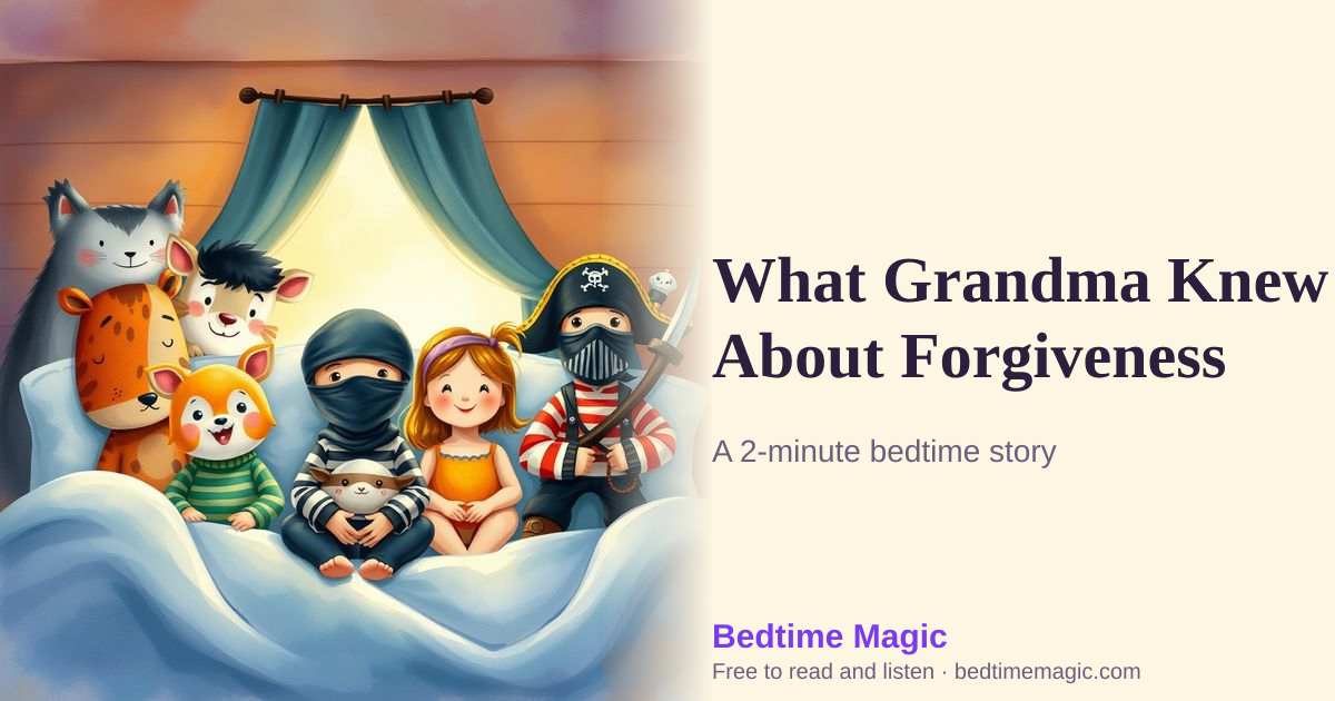 Illustration for What Grandma Knew About Forgiveness