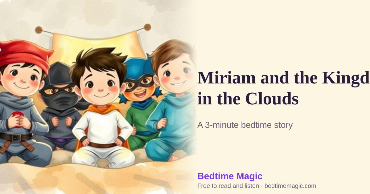 Illustration for Miriam and the Kingdom in the Clouds