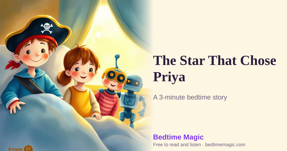 Illustration for The Star That Chose Priya