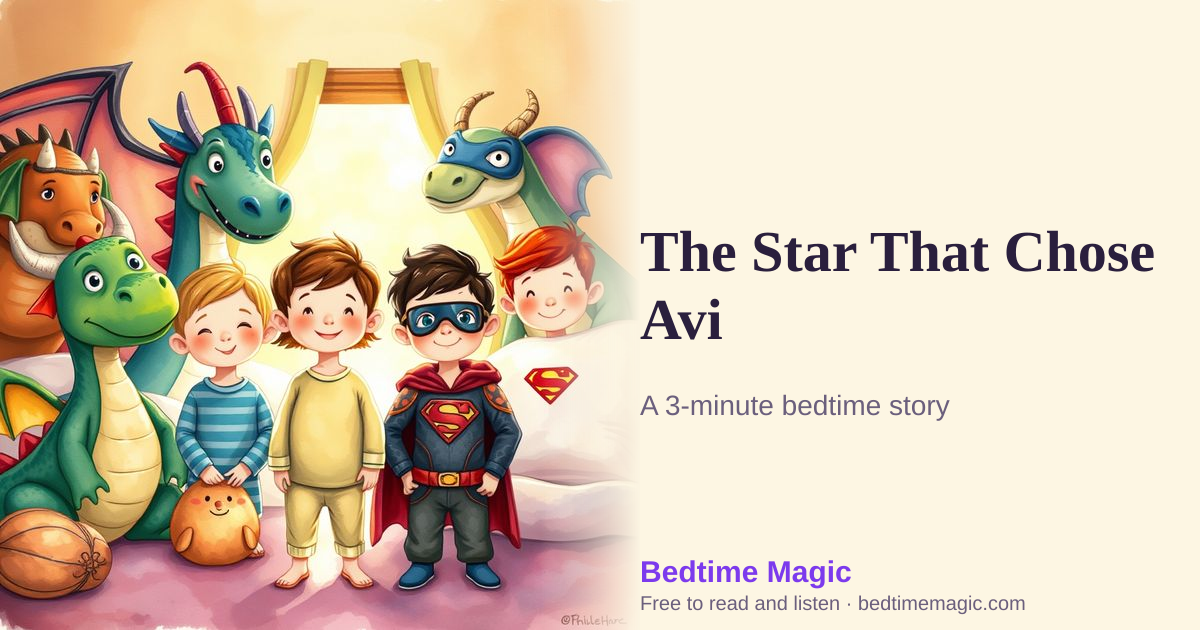 Illustration for The Star That Chose Avi