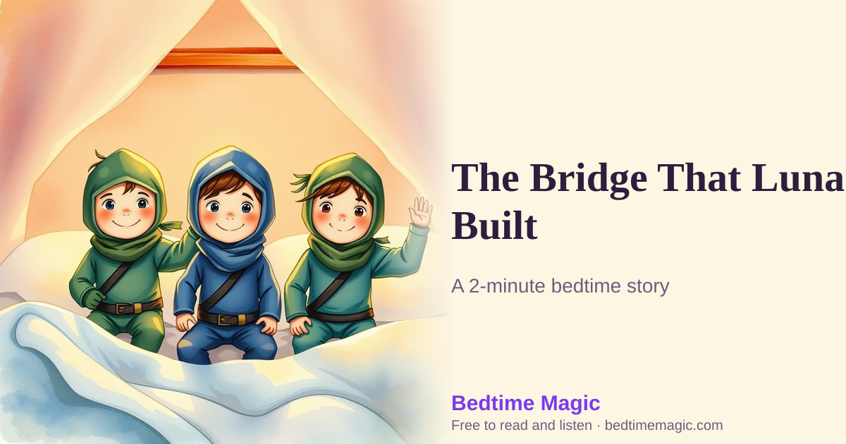 Illustration for The Bridge That Luna Built