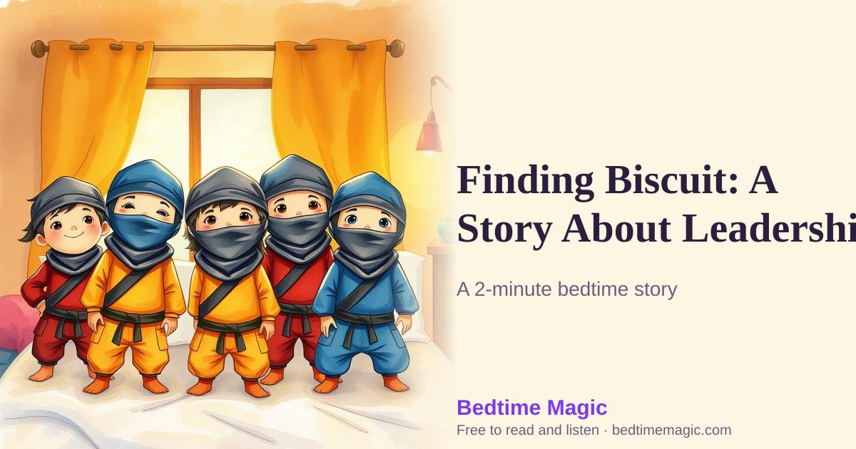 Illustration for Finding Biscuit: A Story About Leadership