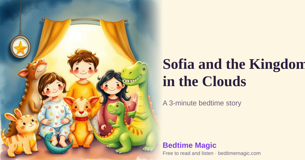 Illustration for Sofia and the Kingdom in the Clouds