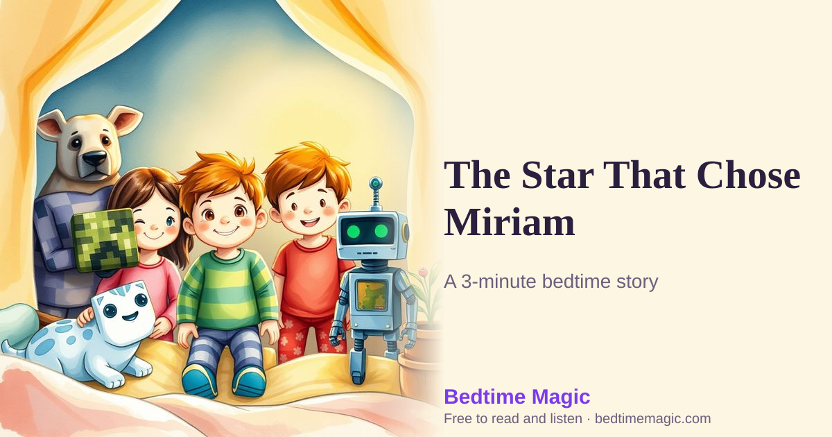 Illustration for The Star That Chose Miriam