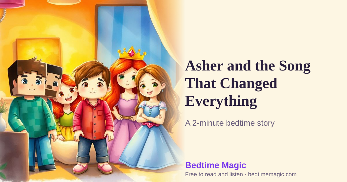 Illustration for Asher and the Song That Changed Everything
