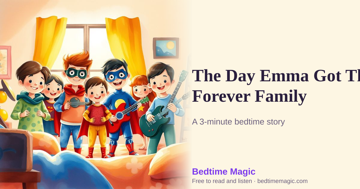Illustration for The Day Emma Got Their Forever Family