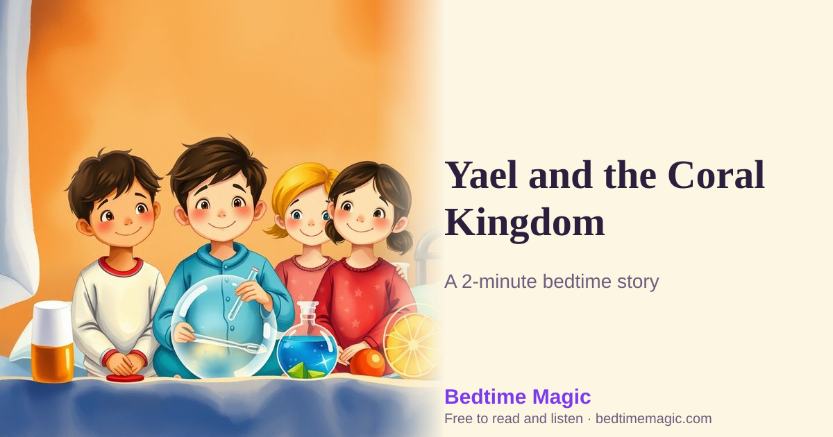 Illustration for Yael and the Coral Kingdom