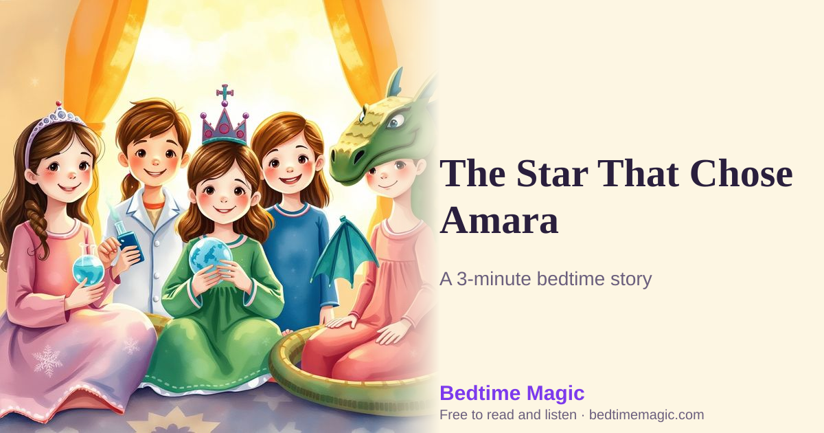 Illustration for The Star That Chose Amara